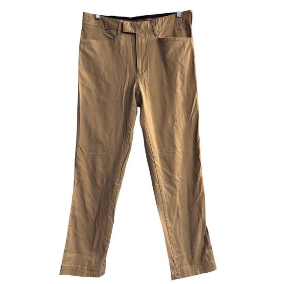 Rapha City Cycling Riding Mens Trousers Beige Size 32 Stretch Pockets - Picture 1 of 8